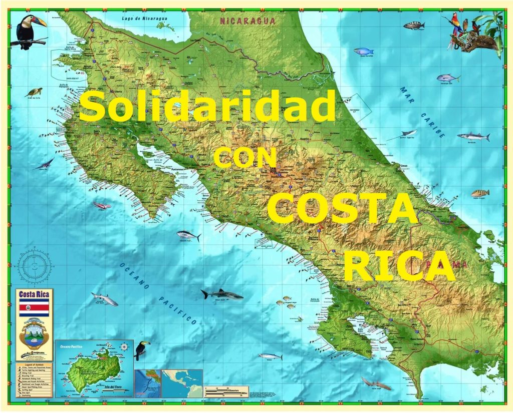 SOLIDARIDAD CON COSTA RICA