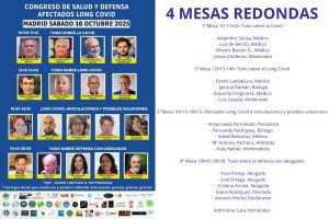 Congreso de Salud y defensa afectados Long Covid